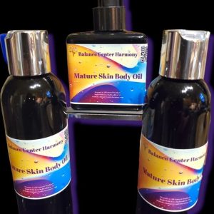 Mature Skin Body oil 8 oz